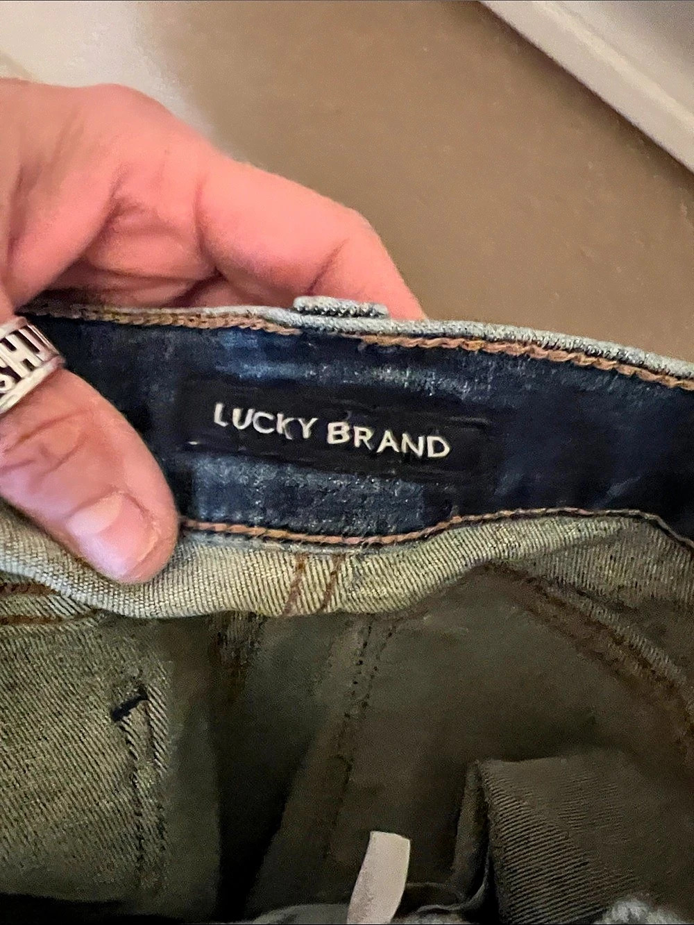 Lucky Brand Ava Mid Rise Skinny Jeans Waist 12/31L Blue - Picture 7 of 7